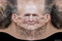 Male head texture